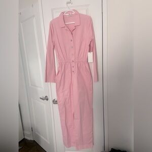 NWT Pink Jumpsuit Medium